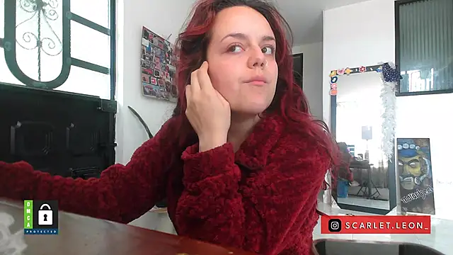 Scarletleon77 online show from October 9, 2:06 pm