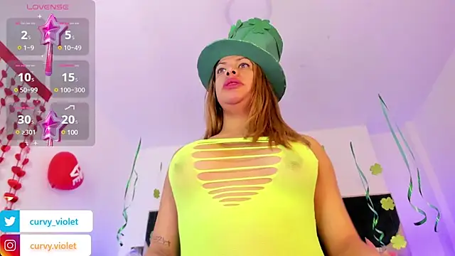 CurvyViolet online show from March 17, 11:42 am