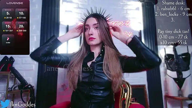 Snapshot of Jane_Goddess chatting on January 20, 8:07 pm Jane Goddess online show from January 20, 8:07 pm