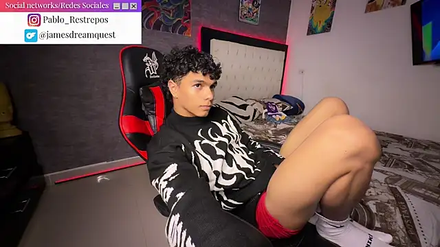 james dreams  online show from April 7, 1:18 am