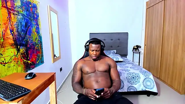 sexy blackman3606 online show from March 24, 5:46 pm