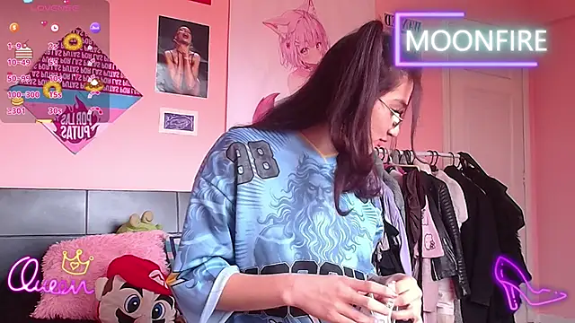 moonfiredancer online show from March 31, 1:35 pm