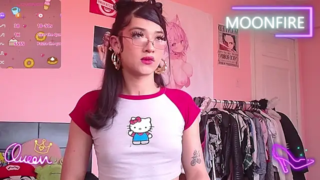 Snapshot of moonfiredancer chatting on January 10, 2:12 pm moonfiredancer online show from January 10, 2:12 pm