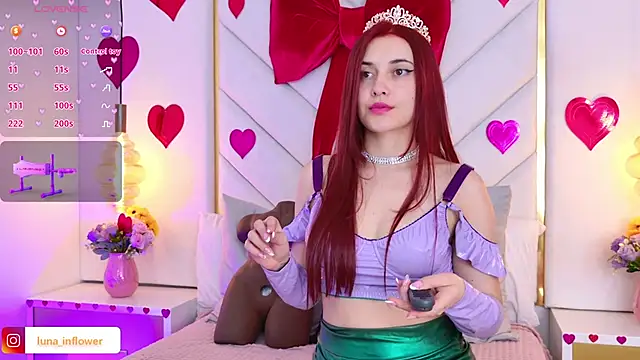 Flor delunaa online show from February 19, 12:57 pm