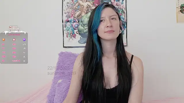 sunshine girl9 online show from December 22, 8:31 pm