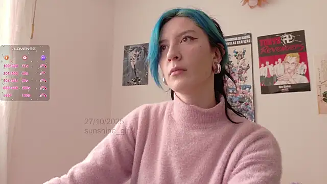 Snapshot of sunshine_girl9 chatting on October 27, 7:37 pm sunshine girl9 online show from October 27, 7:37 pm