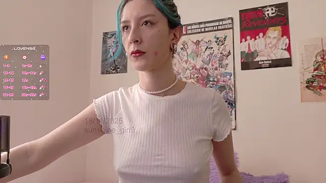 Snapshot of sunshine_girl9 chatting on November 18, 7:06 pm sunshine girl9 online show from November 18, 7:06 pm