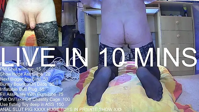 ClairTS online show from February 22, 10:20 pm
