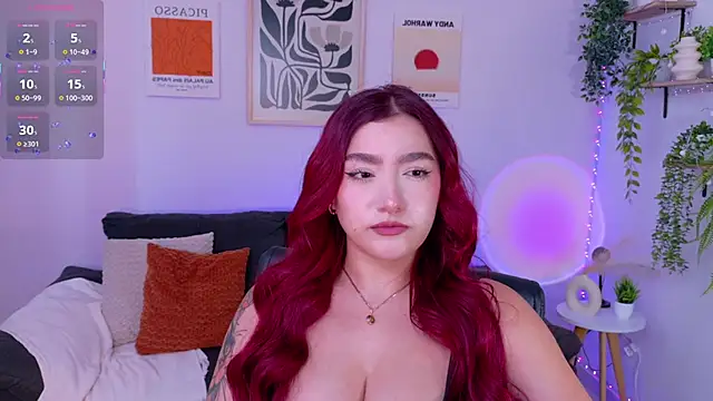 Snapshot of ViolettCastel chatting on June 9, 7:04 pm ViolettCastel online show from June 9, 7:04 pm