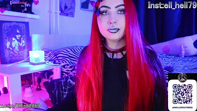 Kitty goth online show from October 27, 7:59 pm