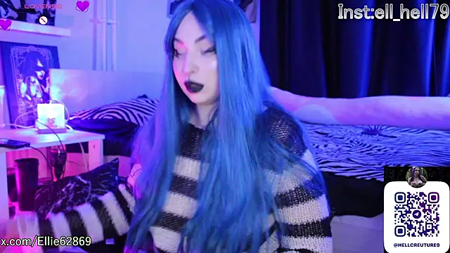 Kitty goth online show from October 13, 8:43 pm