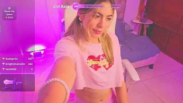 Nathaly-sky online show from November 10, 10:37 pm