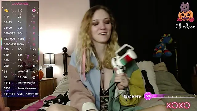 EllieeRose online show from November 6, 7:01 am