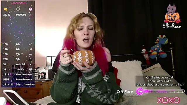 EllieeRose online show from February 16, 12:09 am