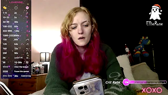 EllieeRose online show from December 22, 11:49 pm