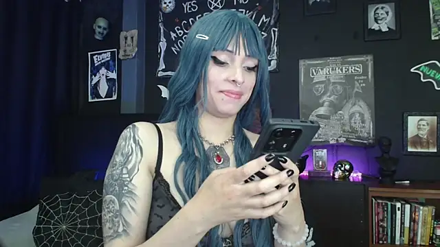 Snapshot of Goddess_Mortem chatting on August 3, 2:12 pm Goddess Mortem online show from August 3, 2:12 pm
