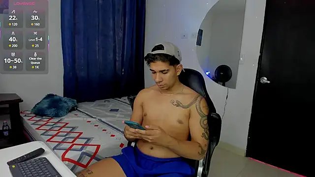 valentino santoss online show from October 6, 2:40 pm