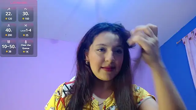 Snapshot of Isa-Jones chatting on February 25, 1:20 am Isa-Jones online show from February 25, 1:20 am