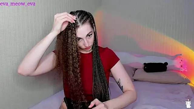 Snapshot of Meow_Eva_Meow chatting on February 12, 12:16 am Meow Eva Meow online show from February 12, 12:16 am