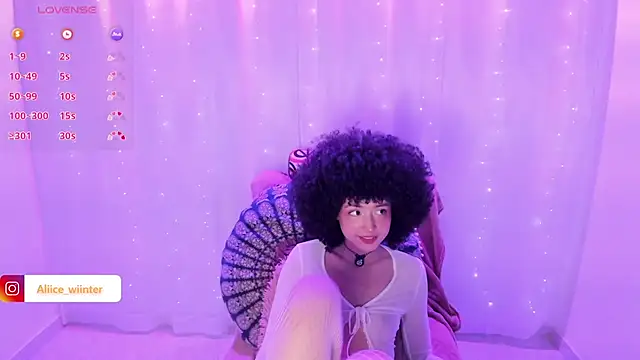 Alice winter  online show from February 26, 9:09 pm