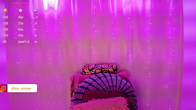 Alice winter  online show from February 24, 9:09 pm