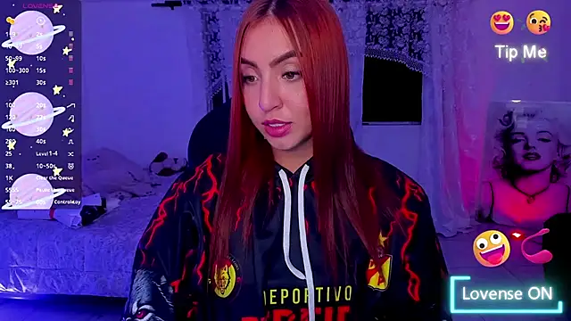 Snapshot of KetziaDoll chatting on February 24, 12:55 am KetziaDoll online show from February 24, 12:55 am