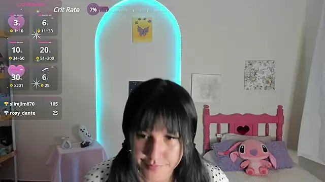 cute roxy online show from February 10, 2:19 am