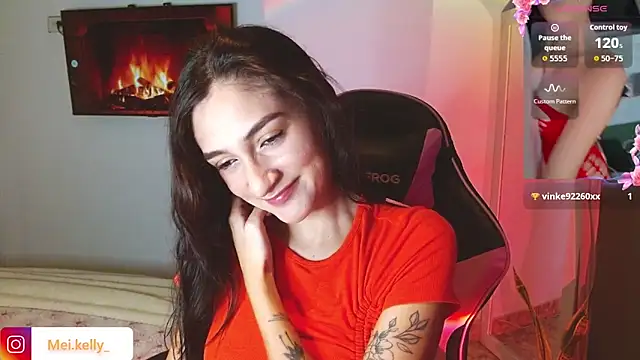 Snapshot of Mei_Kelly chatting on November 12, 11:52 pm Mei Kelly online show from November 12, 11:52 pm