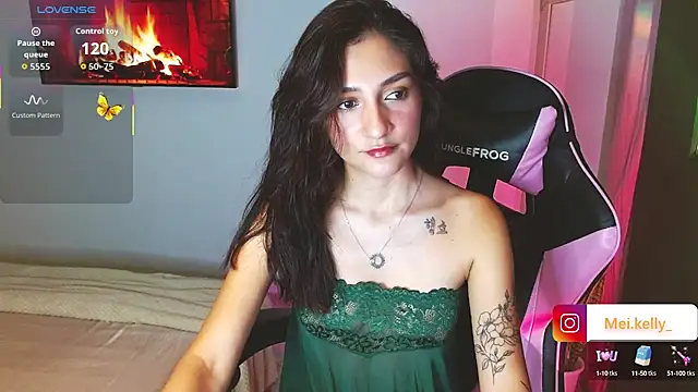 Snapshot of Mei_Kelly chatting on September 14, 12:55 am Mei Kelly online show from September 14, 12:55 am