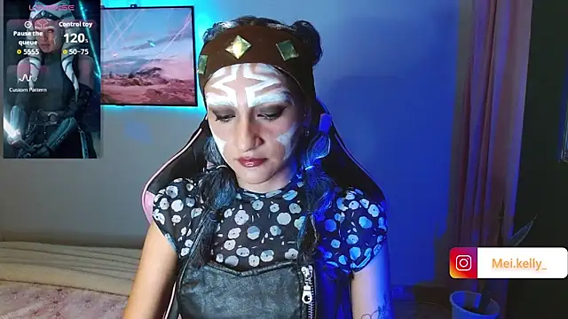 Snapshot of Mei_Kelly chatting on November 1, 1:23 am Mei Kelly online show from November 1, 1:23 am