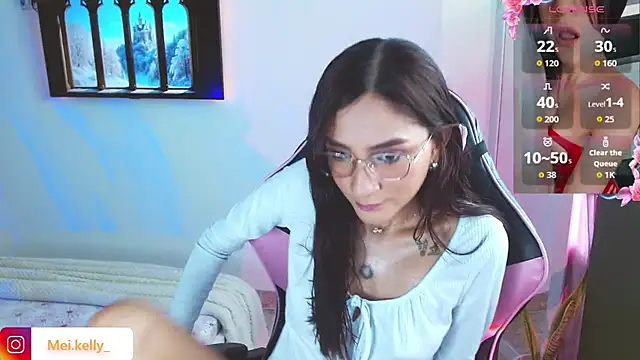 Snapshot of Mei_Kelly chatting on November 28, 7:25 pm Mei Kelly online show from November 28, 7:25 pm