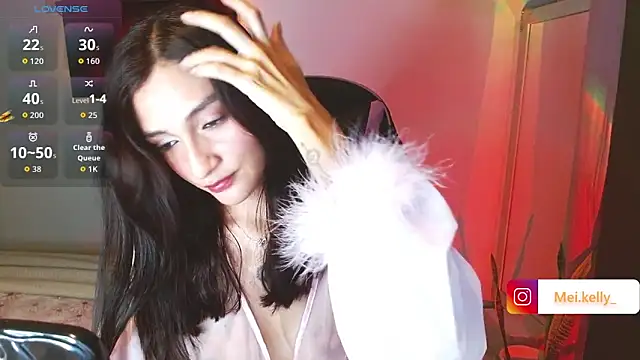 Snapshot of Mei_Kelly chatting on October 14, 12:00 am Mei Kelly online show from October 14, 12:00 am