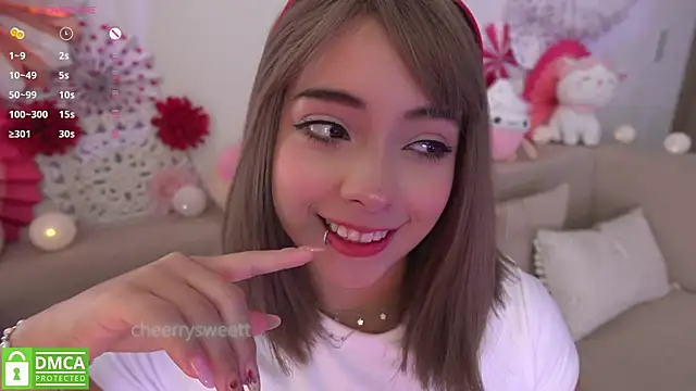 Cheerrysweett online show from March 15, 2:01 pm