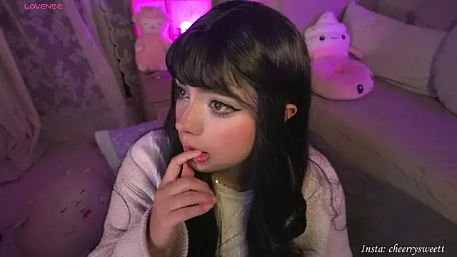 Cheerrysweett online show from February 7, 1:24 am