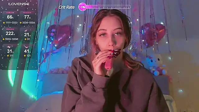 Snapshot of MelodyElf chatting on February 24, 3:53 pm MelodyElf online show from February 24, 3:53 pm