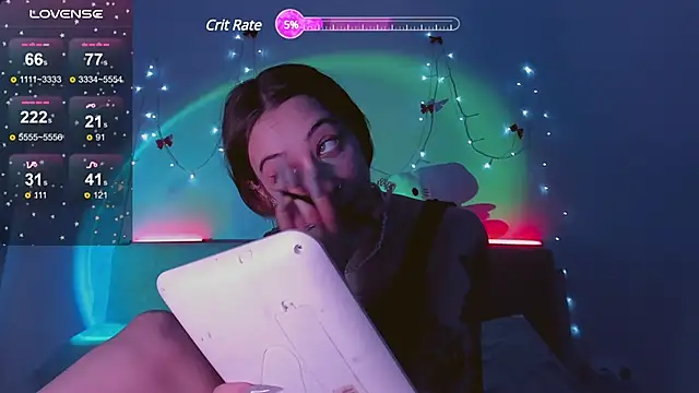 Snapshot of MelodyElf chatting on February 2, 2:45 pm MelodyElf online show from February 2, 2:45 pm