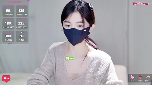 Snapshot of Duduludululu chatting on February 22, 6:38 am Duduludululu online show from February 22, 6:38 am