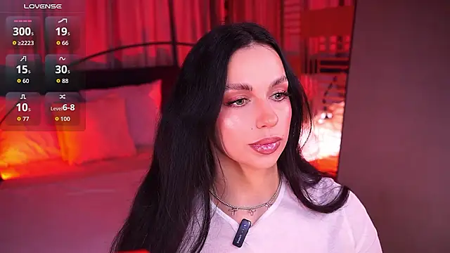 Snapshot of LunaNight chatting on February 20, 8:33 pm LunaNight online show from February 20, 8:33 pm