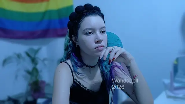 Snapshot of WandaDoll chatting on July 1, 12:16 pm WandaDoll online show from July 1, 12:16 pm