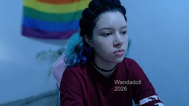 Snapshot of WandaDoll chatting on June 23, 12:14 pm WandaDoll online show from June 23, 12:14 pm