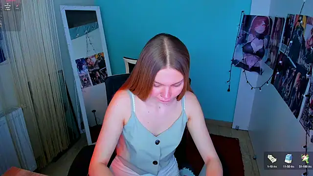 Snapshot of Molly_sweetie chatting on March 18, 7:01 am Molly sweetie online show from March 18, 7:01 am