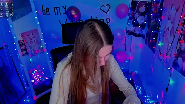Snapshot of Molly_sweetie chatting on February 14, 6:56 am Molly sweetie online show from February 14, 6:56 am