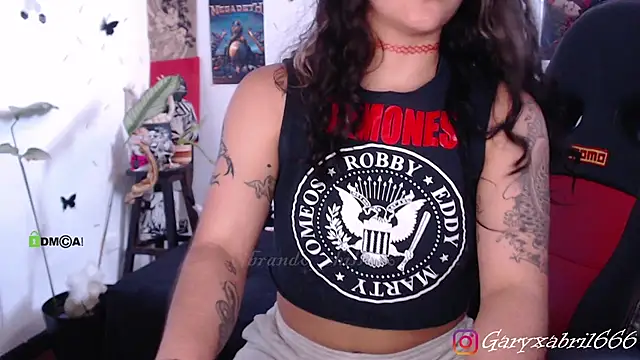 Snapshot of abril666 chatting on December 6, 5:38 pm abril666 online show from December 6, 5:38 pm