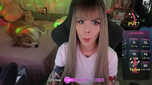 Snapshot of Kerry_Kirk chatting on March 9, 10:19 pm Kerry Kirk online show from March 9, 10:19 pm