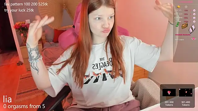 lil lia online show from March 10, 12:17 pm