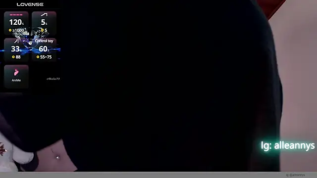 Snapshot of Alleanys_Cristal chatting on March 7, 2:23 pm Alleanys Cristal online show from March 7, 2:23 pm