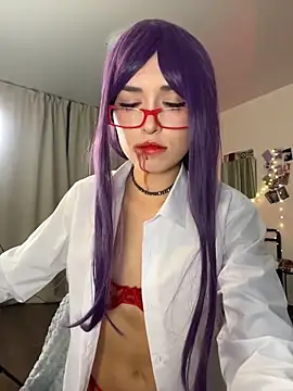 Evangeline Lawrence  online show from October 31, 5:09 pm