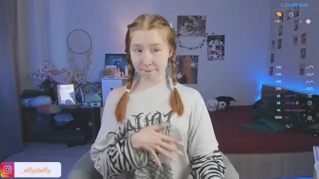 CallMeEffy1 online show from January 12, 12:12 pm