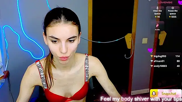 Snapshot of EmmyGreans chatting on February 1, 7:15 am EmmyGreans online show from February 1, 7:15 am