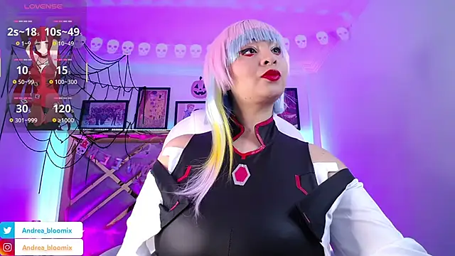 Andrea Bloomix online show from October 27, 2:29 pm